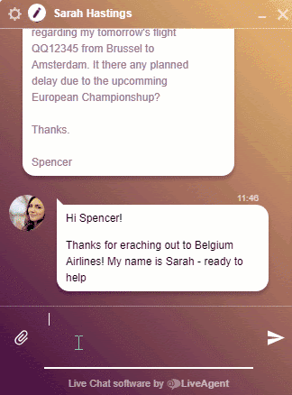 Phần mềm Trò chuyện Trực tiếp của LiveAgent