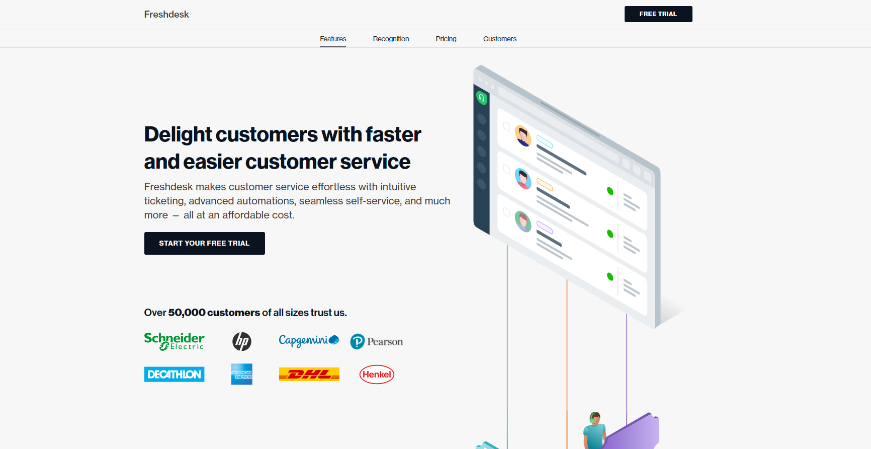 Trang chủ Freshdesk