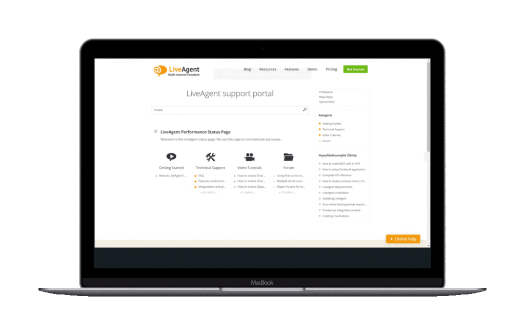 Trình chỉnh sửa WYSIWYG trong LiveAgent
