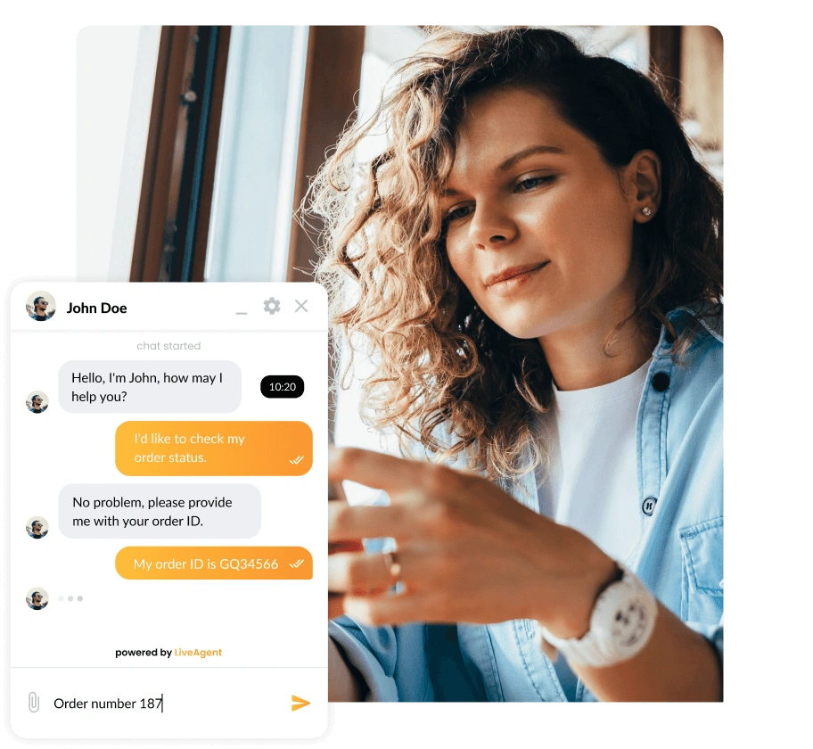 Live chat