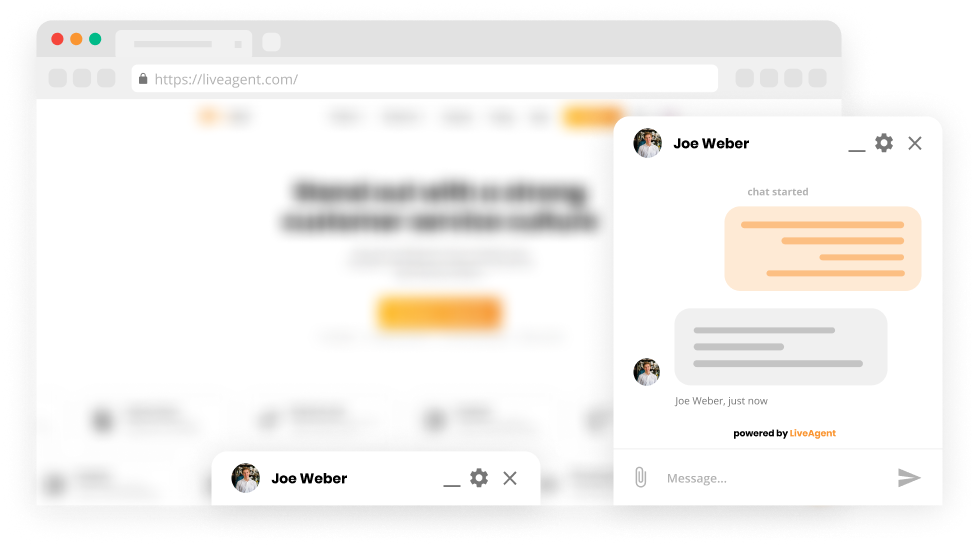 Tính năng neo cửa sổ trò chuyện trong phần mềm trò chuyện trực tiếp - LiveAgent