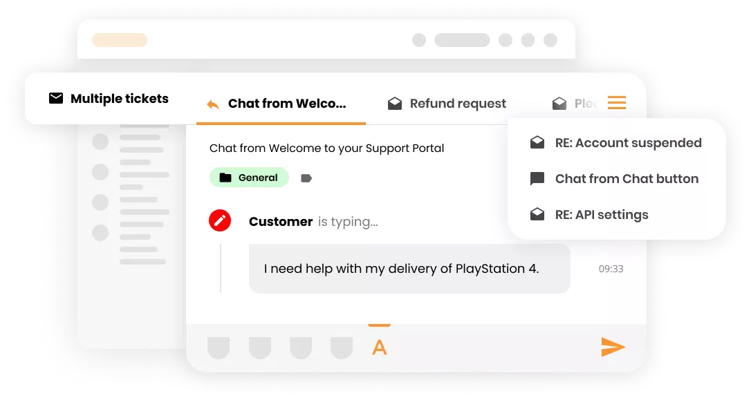 Phần mềm help desk LiveAgent với nhiều vé