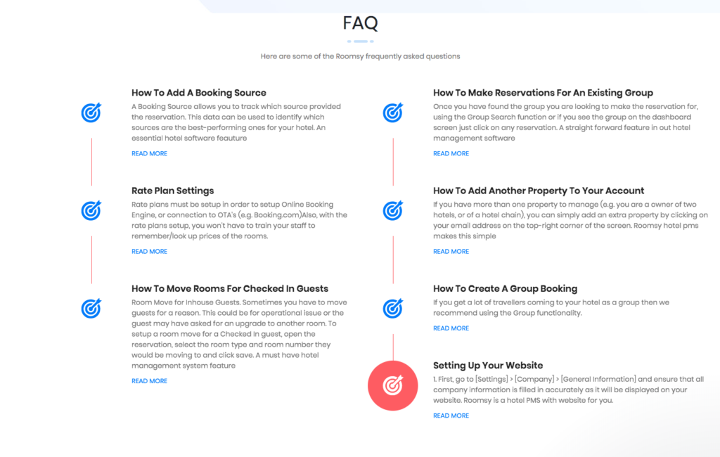 Thiết kế trang FAQ LiveAgent