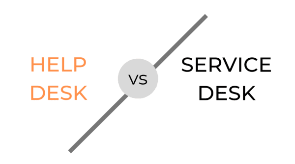 Minh họa help desk vs service desk