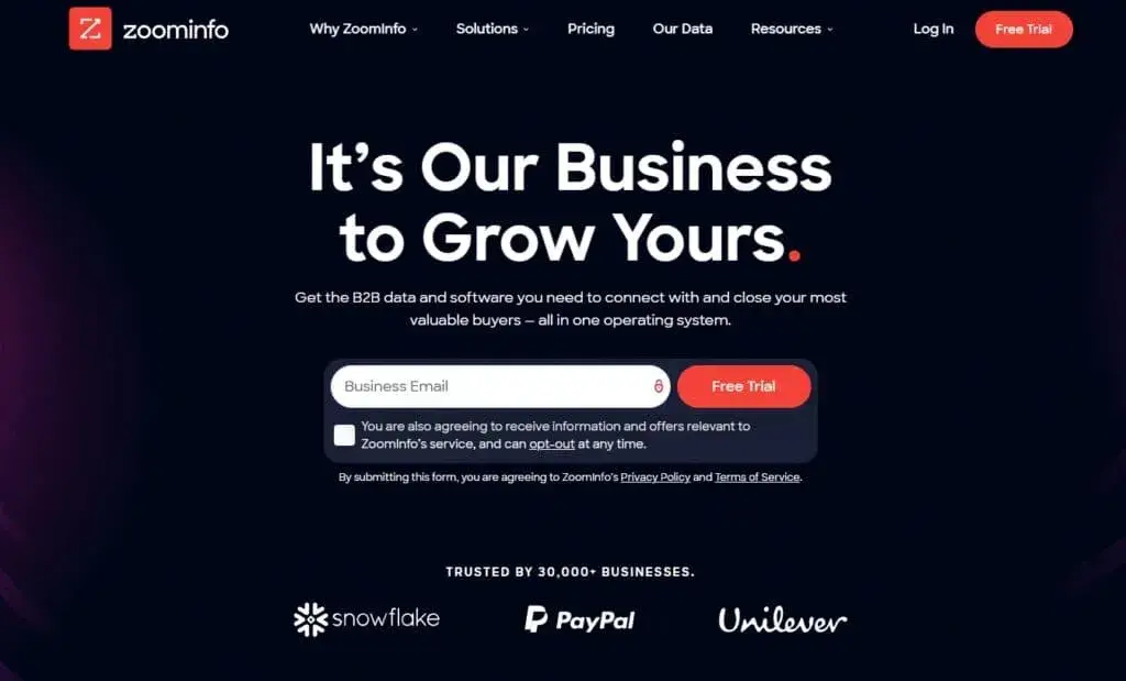 Trang chủ ZoomInfo