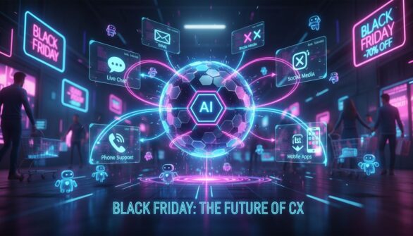 Vai trò của AI và live chat omnichannel trong hỗ trợ khách hàng Black Friday