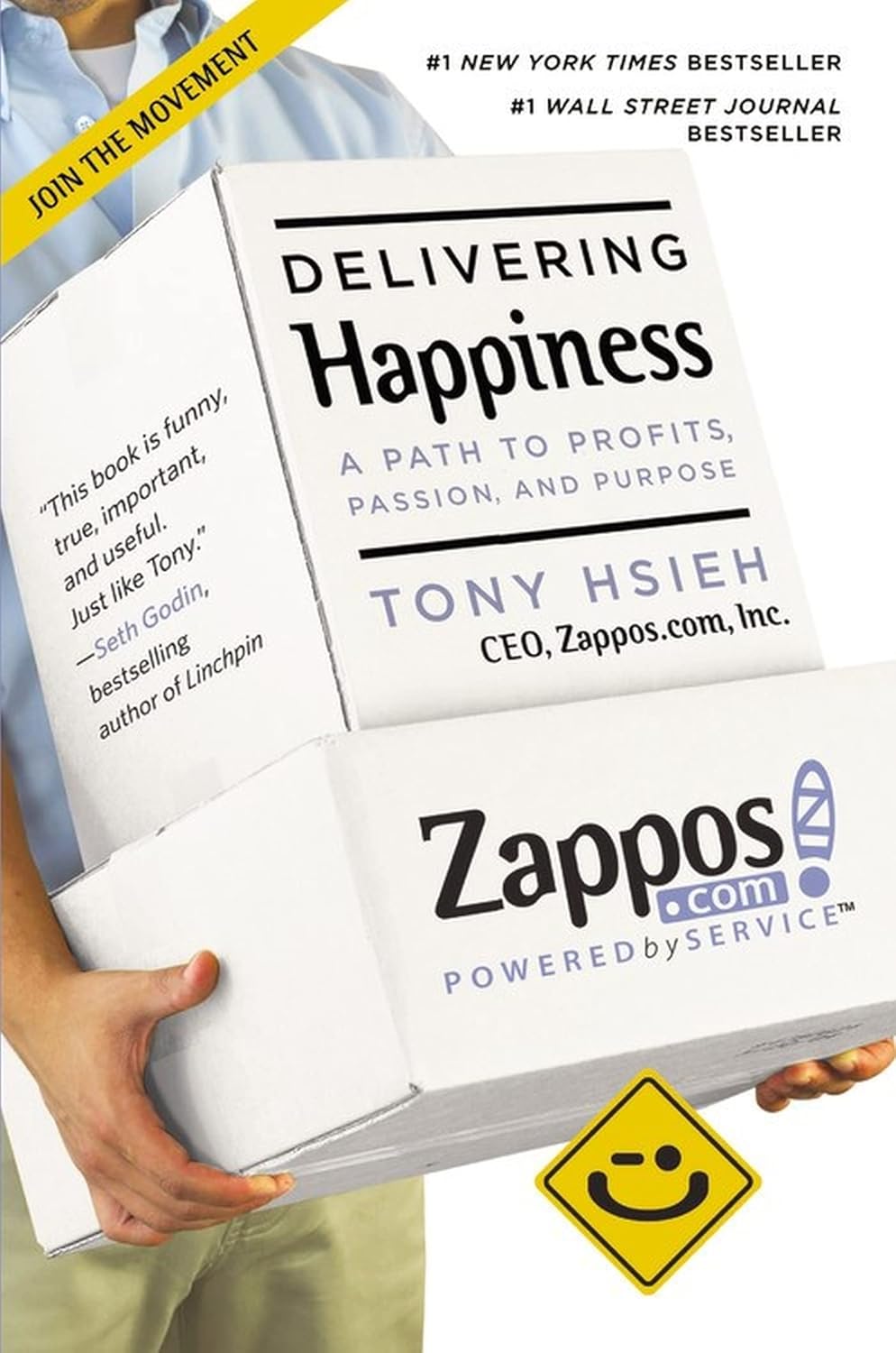 Delivering Happiness book cover by Tony Hsieh