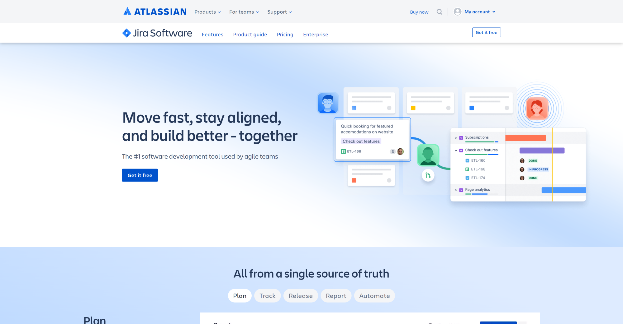 Trang chủ Jira - Giải pháp thay thế Spiceworks cung cấp một giải pháp phần mềm toàn diện
