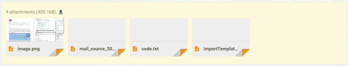 Tải xuống tệp đính kèm hàng loạt