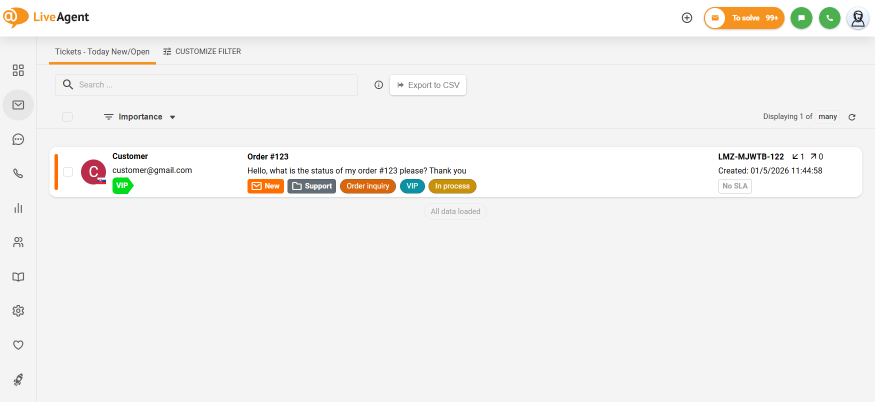 The option to collapse the left side submenu