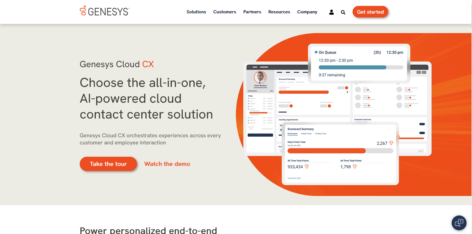 Trang chủ phần mềm Genesys Cloud CX