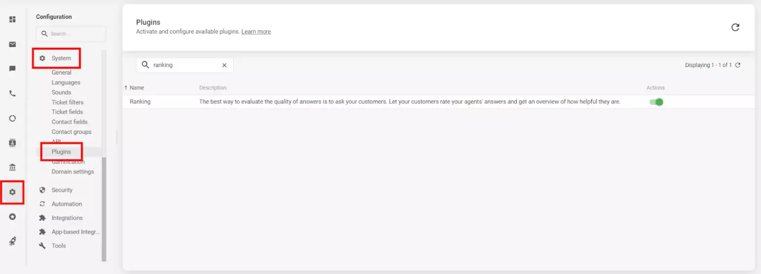 Hình ảnh hiển thị cài đặt khảo sát sau chat trong phần mềm trực tiếp qua chat LiveAgent.