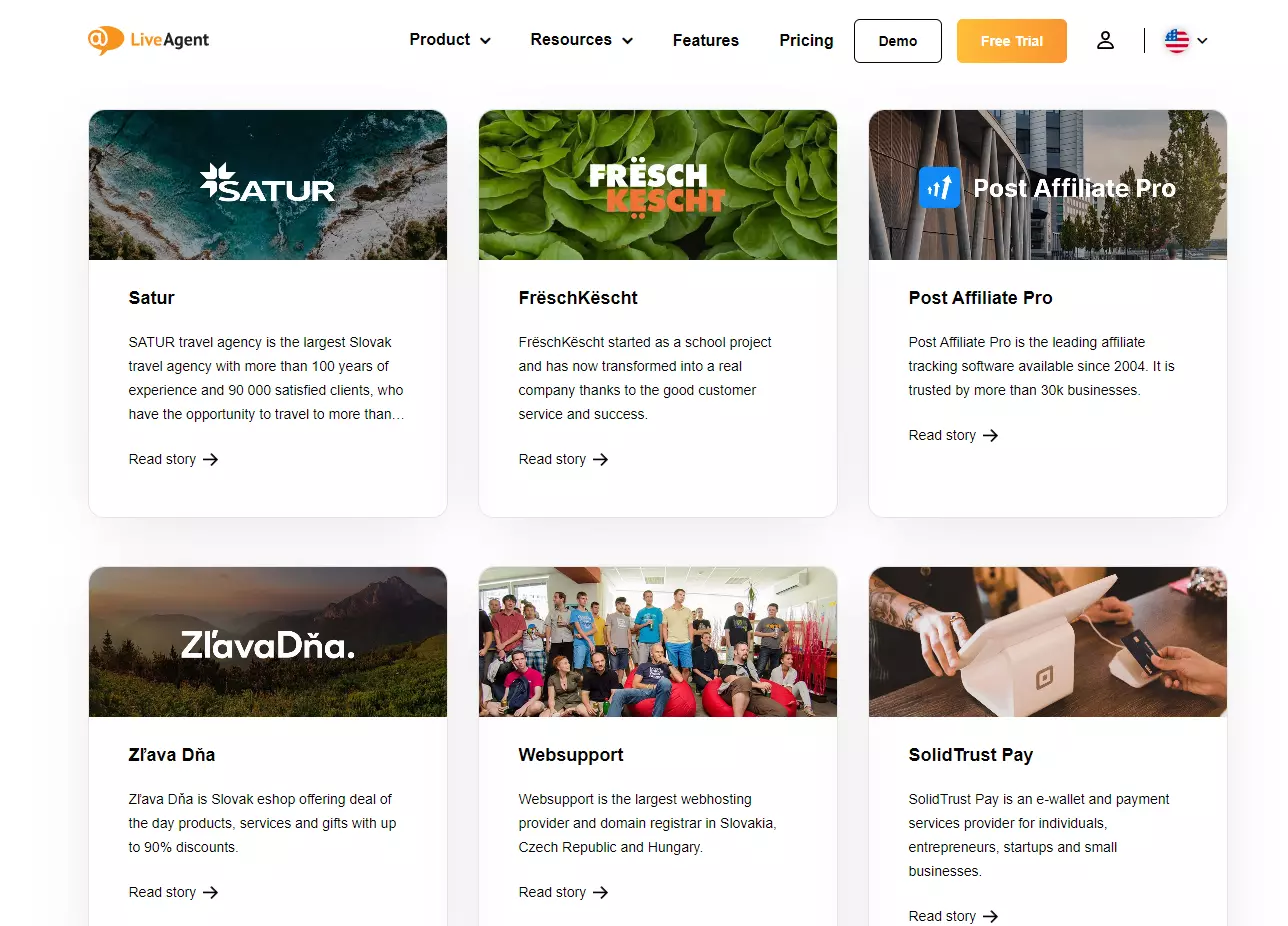 Các câu chuyện thành công của LiveAgent