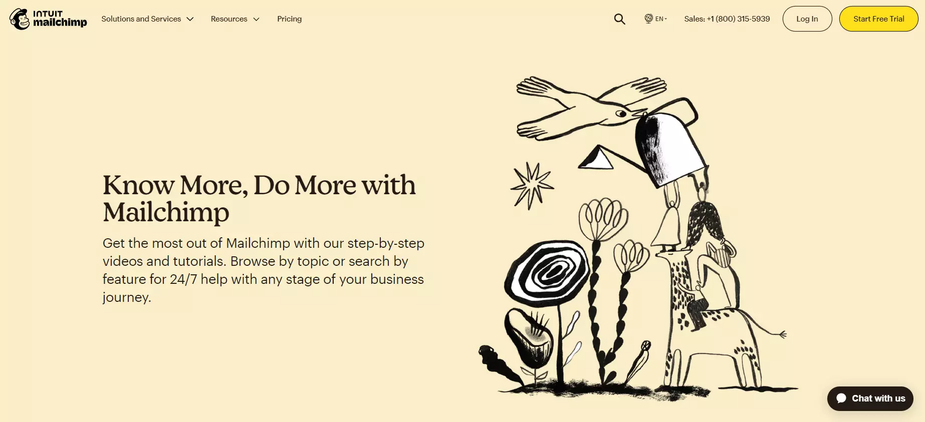 Nền tảng cơ sở kiến thức Mailchimp