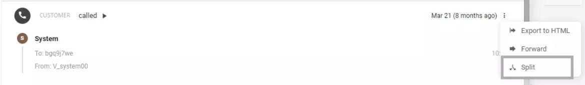 Chia một luồng email duy nhất thành nhiều email để tránh nhầm lẫn và lộn xộn