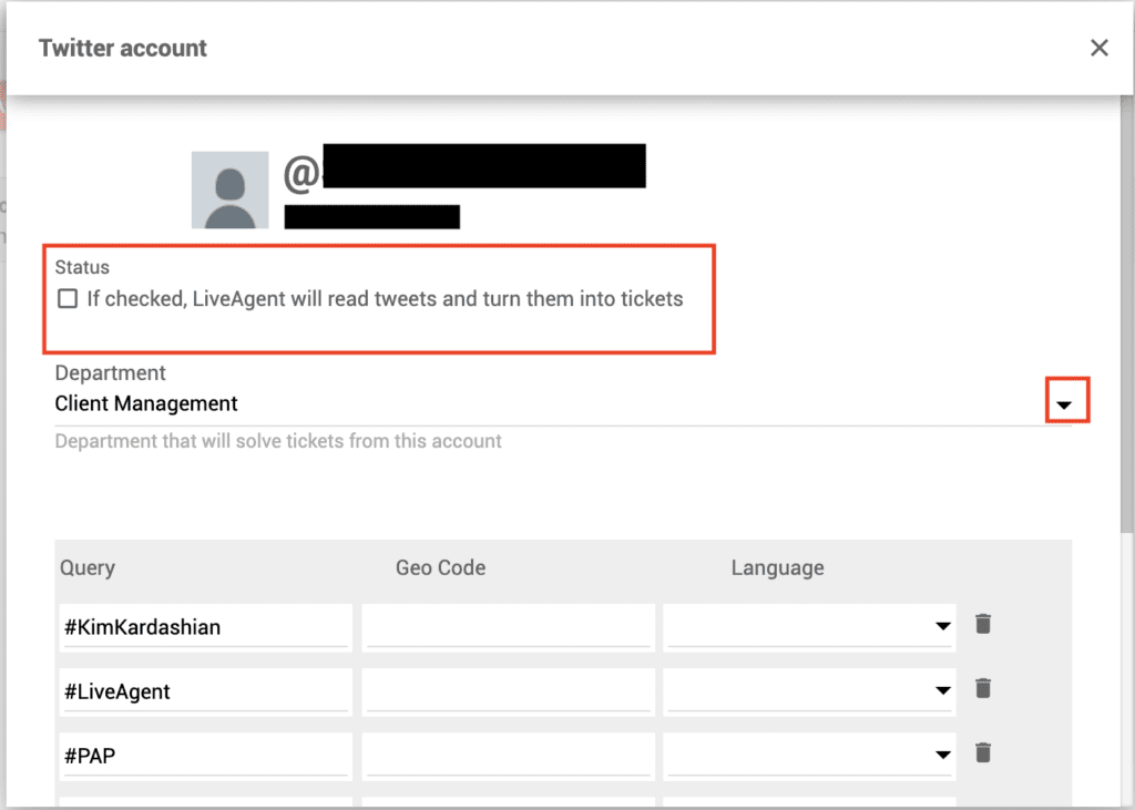 Giám sát các đề cập trên Twitter