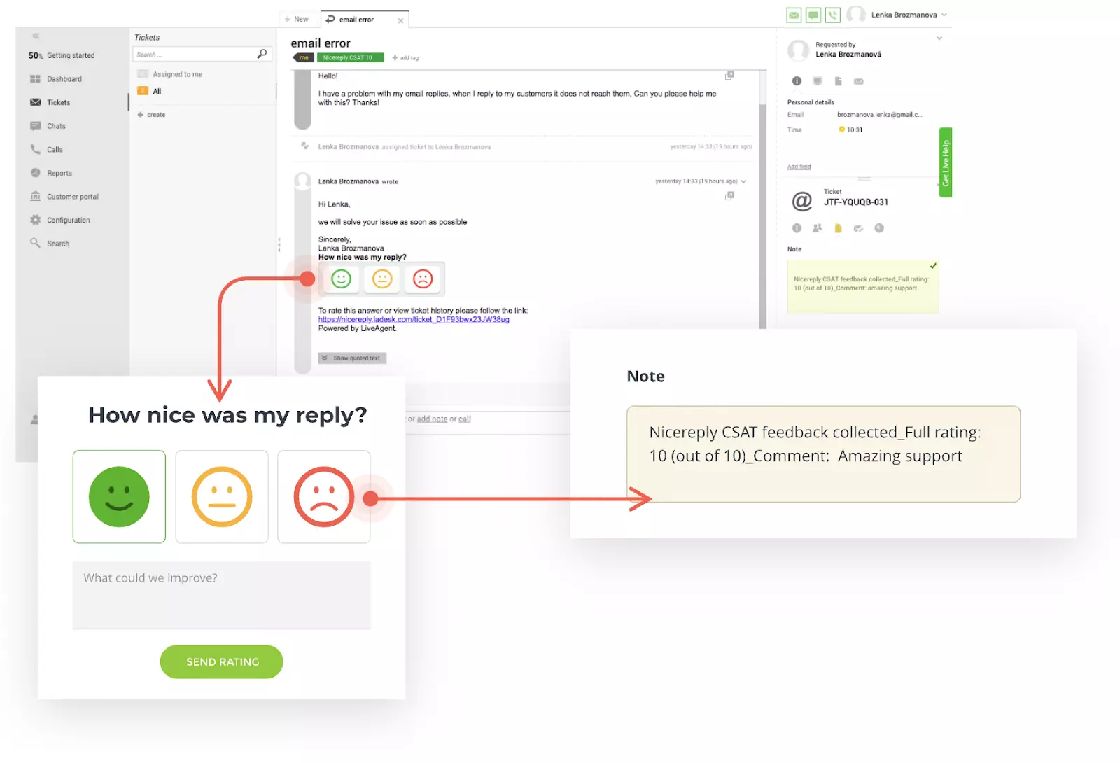 Khảo sát trò chuyện từ góc nhìn của đại lý