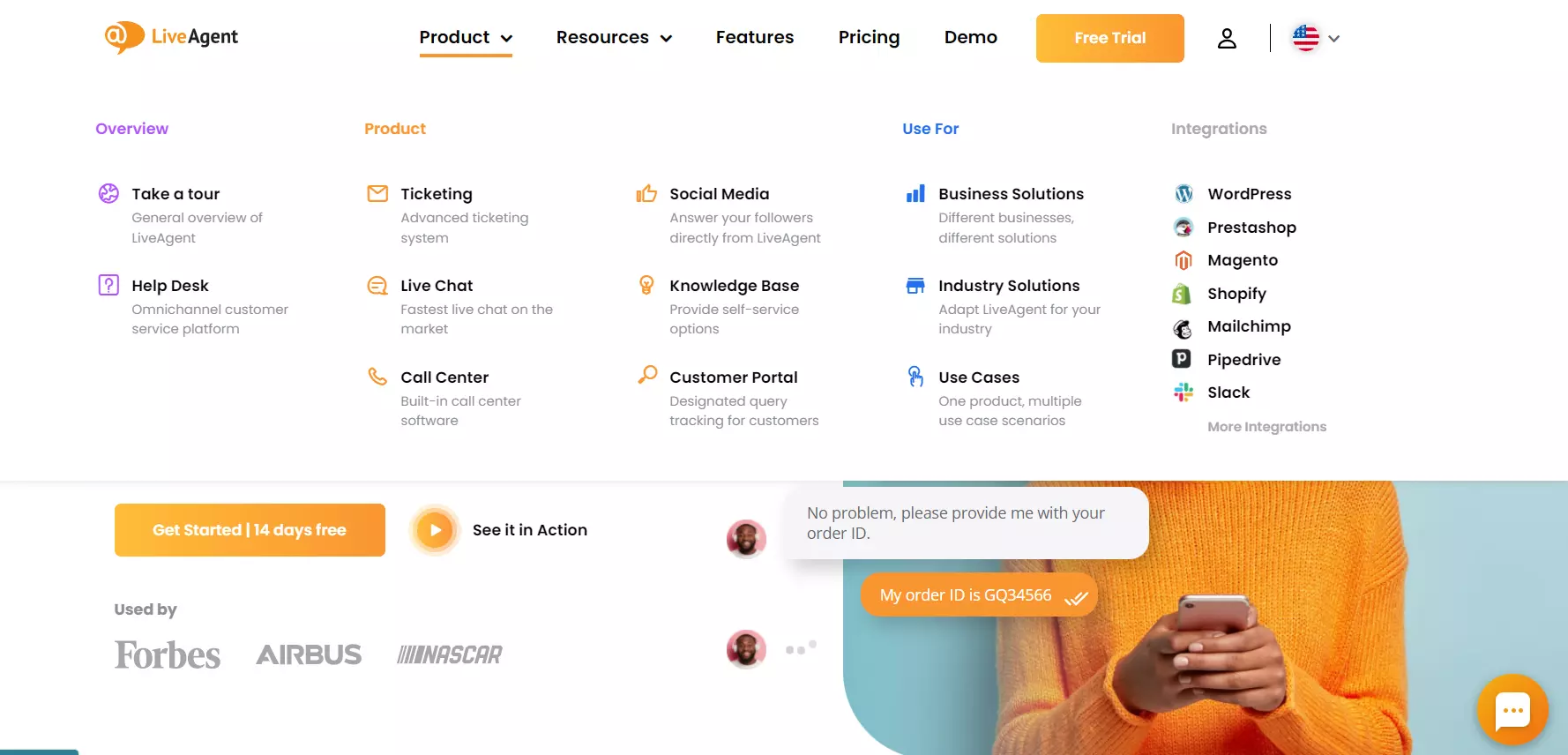 Tiêu đề LiveAgent