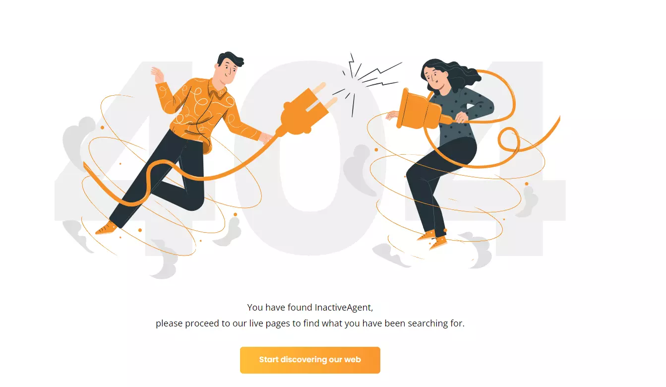 Trang 404 của LiveAgent