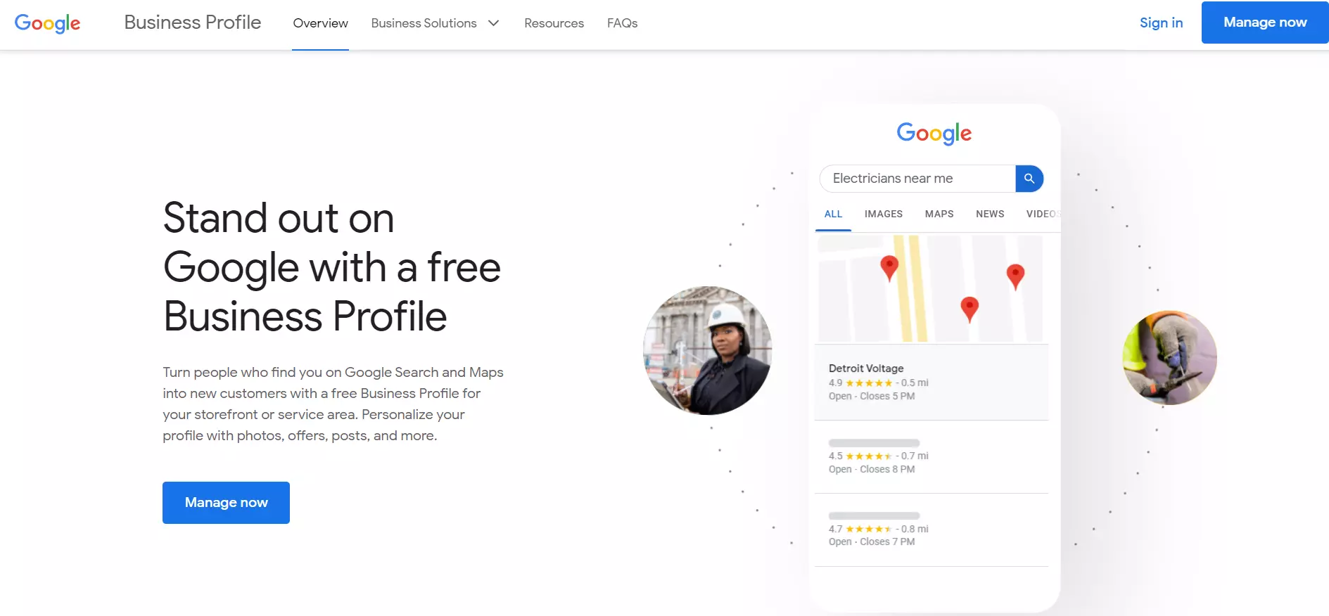 Tài khoản Google My Business