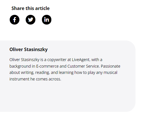 Ví dụ tiểu sử tác giả