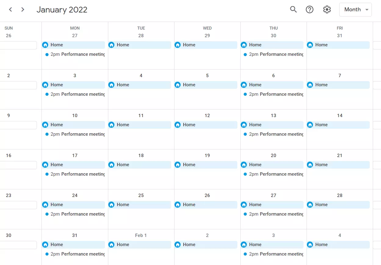 Lên lịch cuộc họp