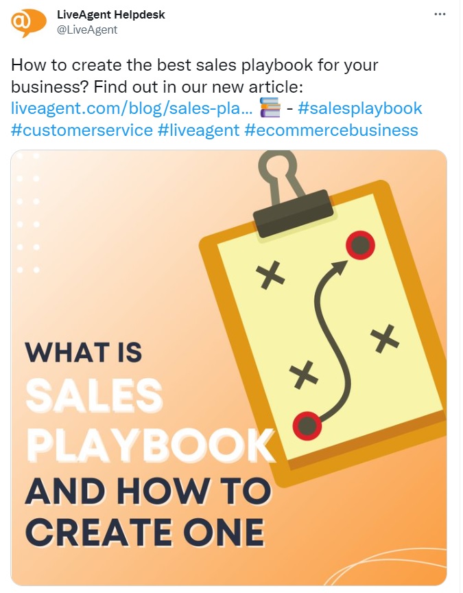 hashtag Twitter của LiveAgent