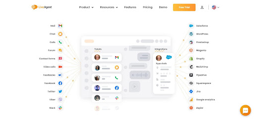 Hệ thống vé hỗ trợ LiveAgent