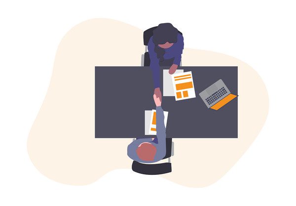 minh họa phỏng vấn