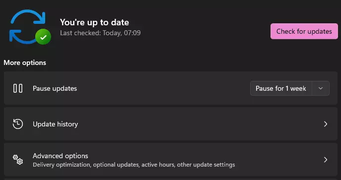 Cập nhật hệ thống