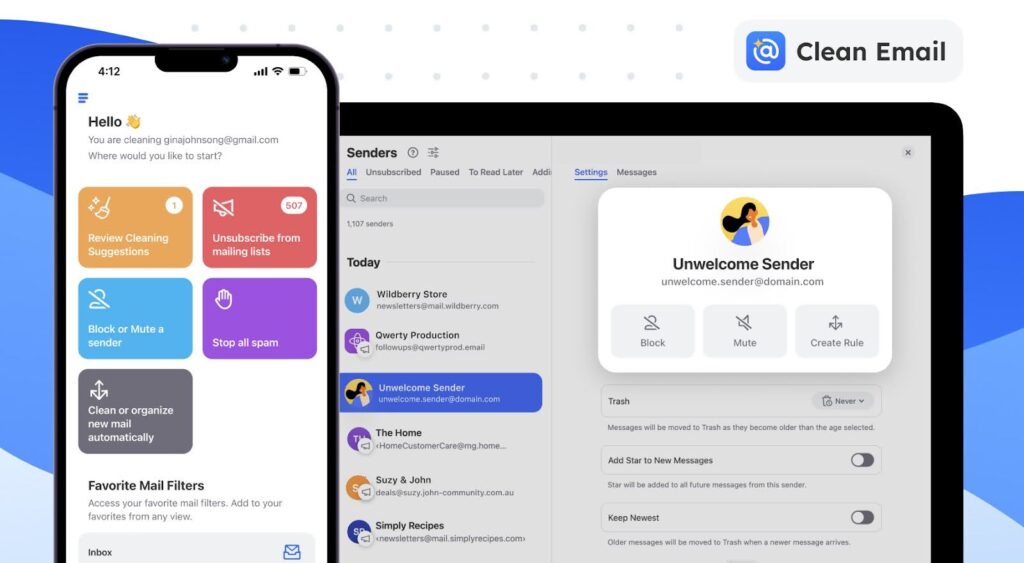 Trang chủ Clean Email