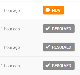 Trạng thái đã giải quyết của vé trong LiveAgent