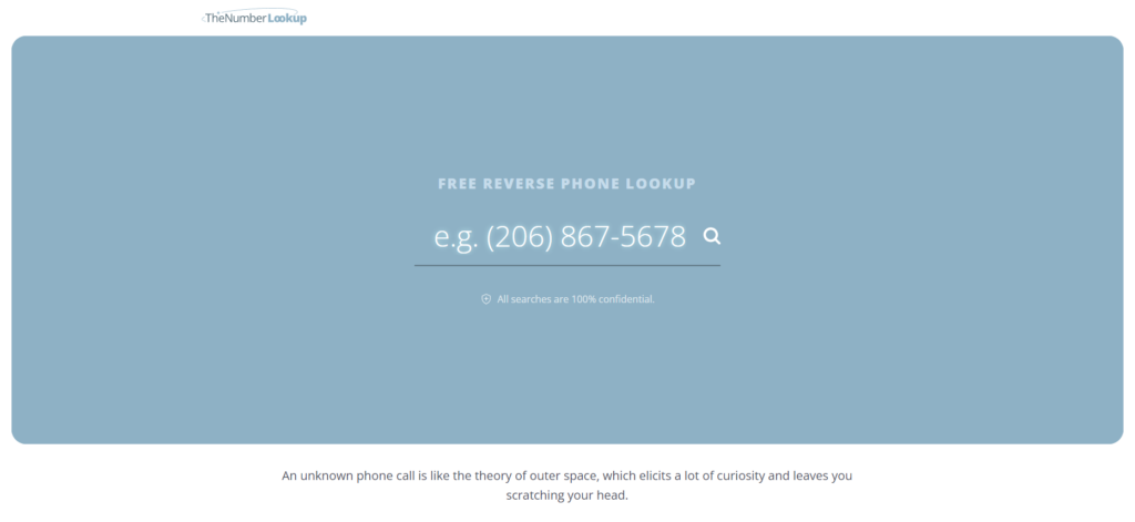 Trang chủ TheNumberLookup