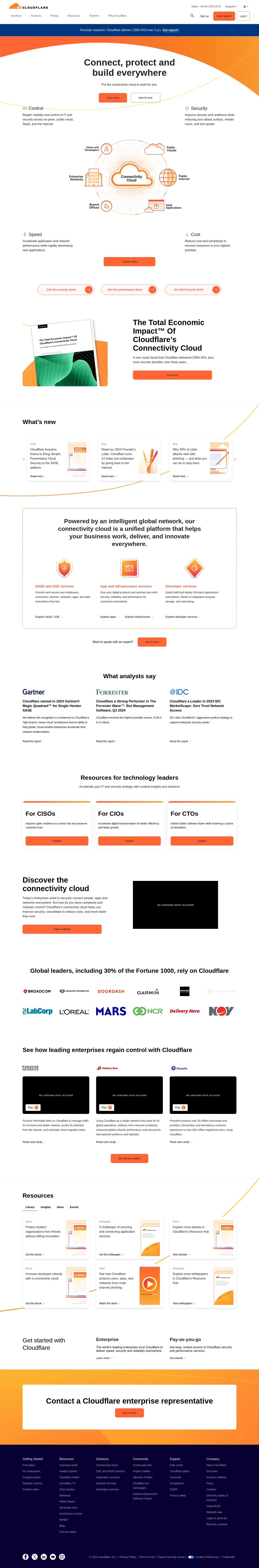 Liên Hệ Hỗ Trợ Khách Hàng Cloudflare