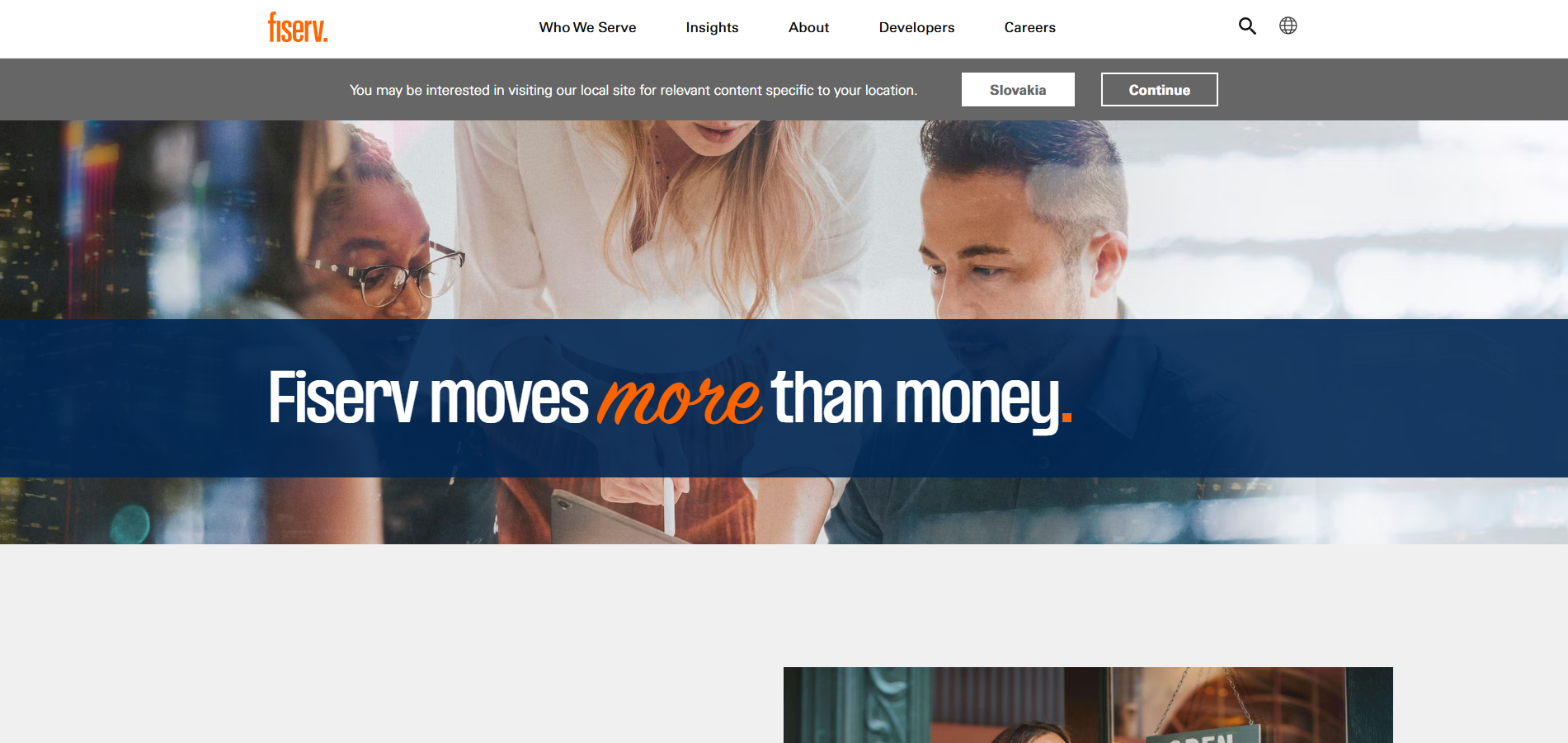 Liên Hệ Bộ Phận Hỗ Trợ Fiserv