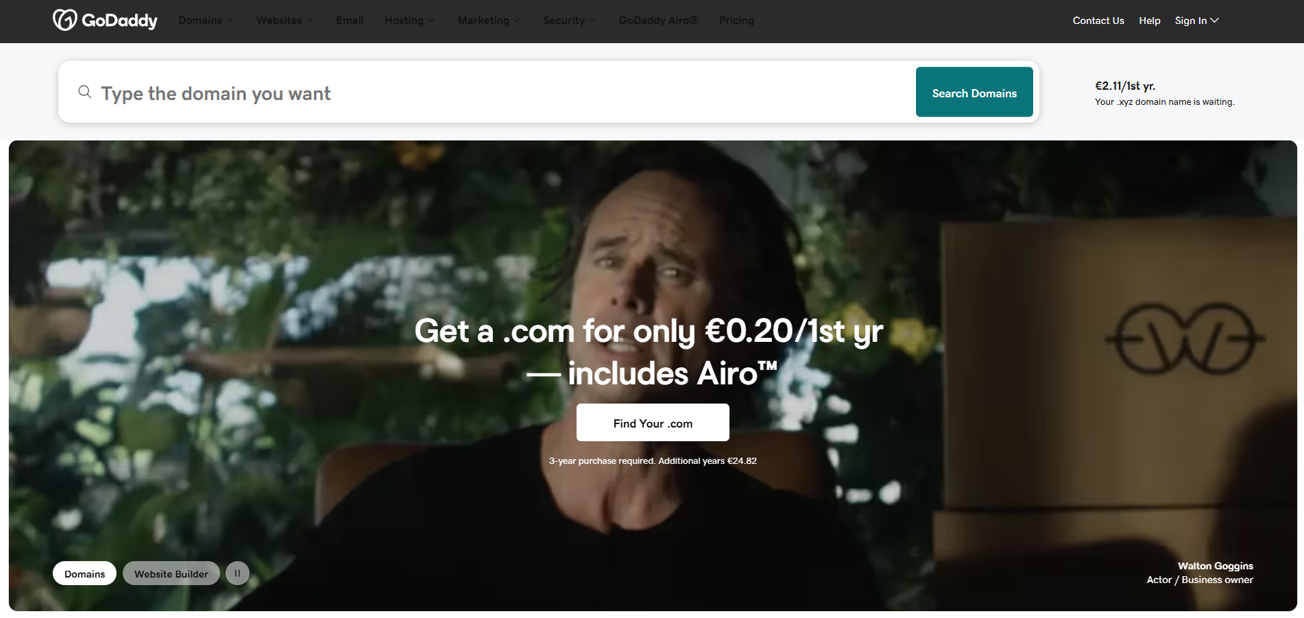 Liên Hệ Hỗ Trợ GoDaddy