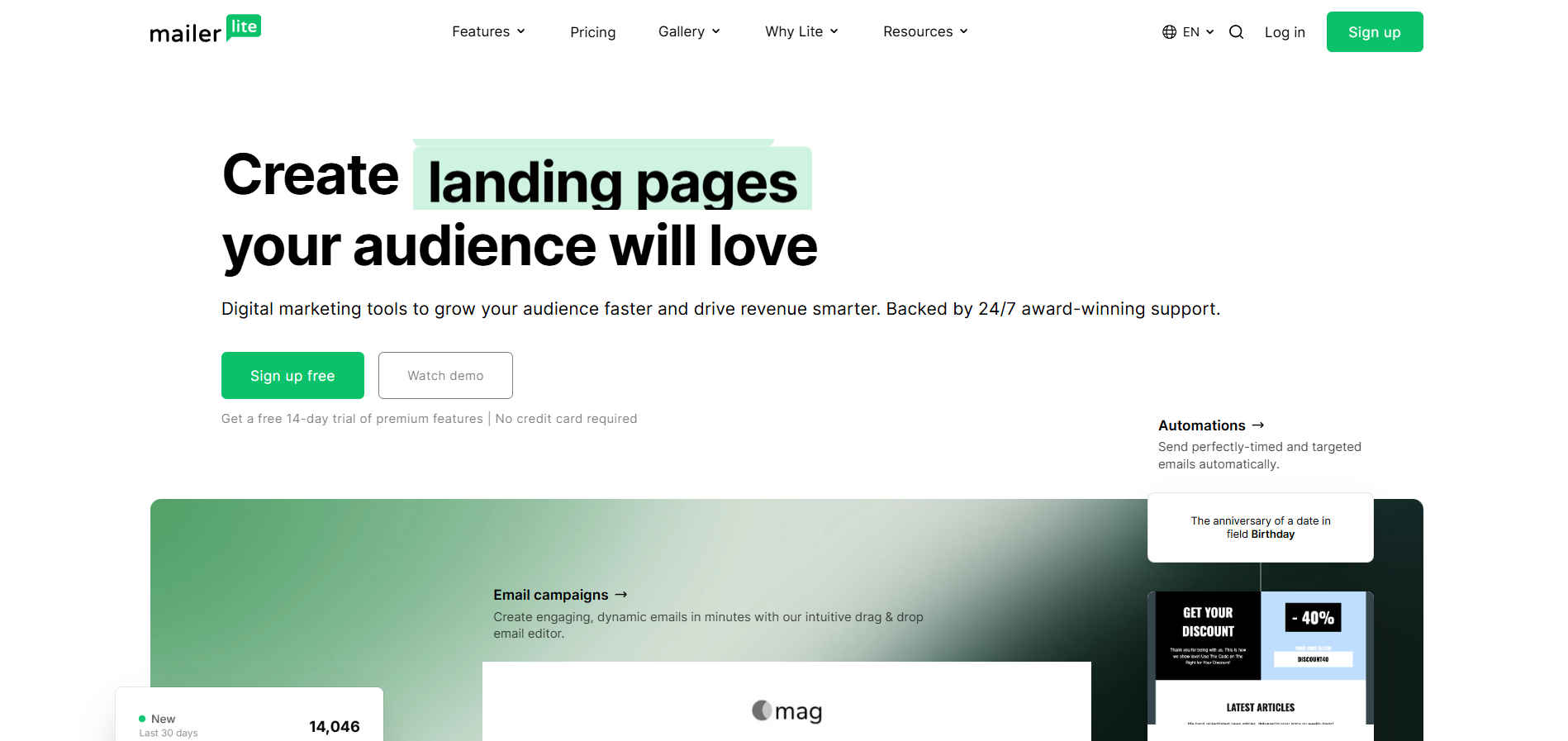 MailerLite Liên Hệ Hỗ Trợ Help Desk