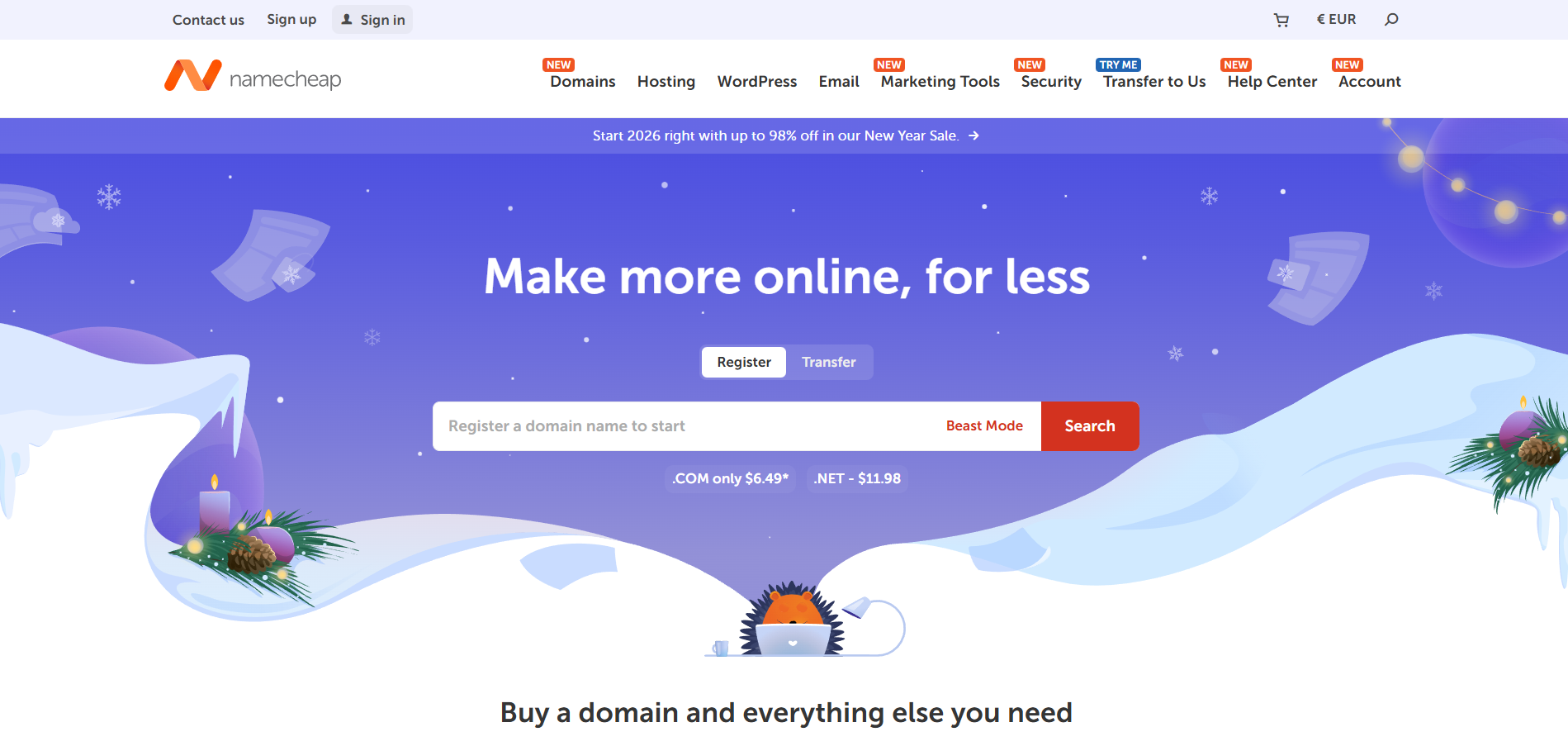 Liên Hệ Bộ Phận Hỗ Trợ Namecheap