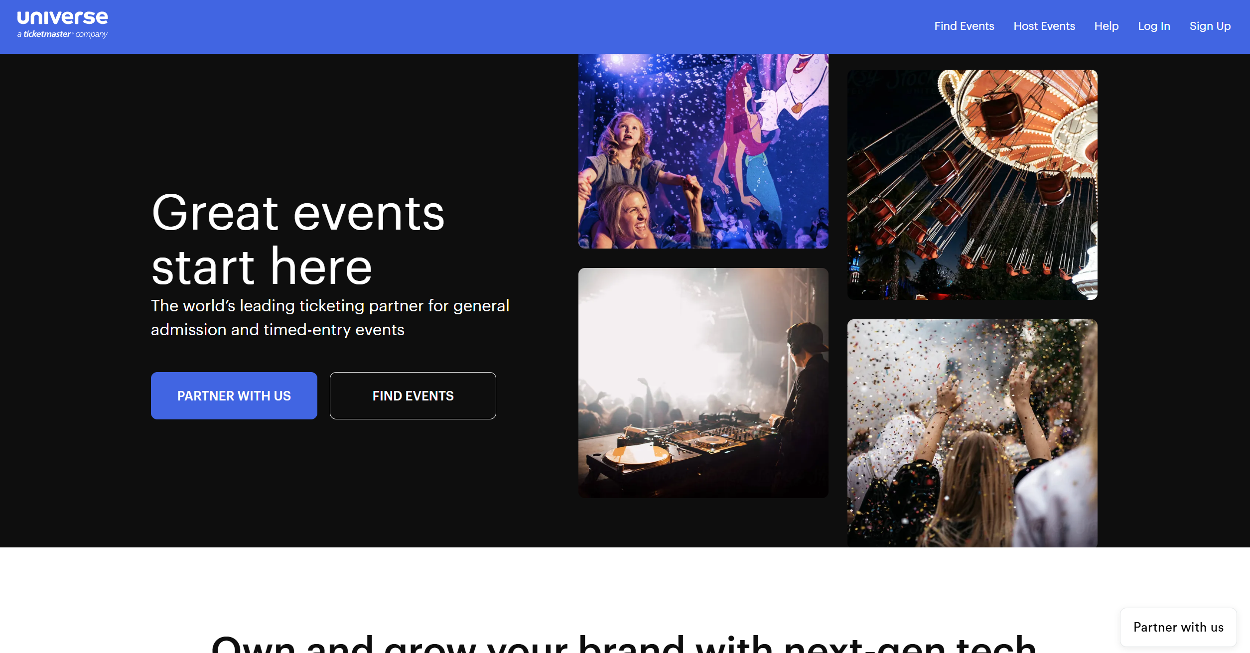 Liên hệ Hỗ trợ Khách hàng Universe