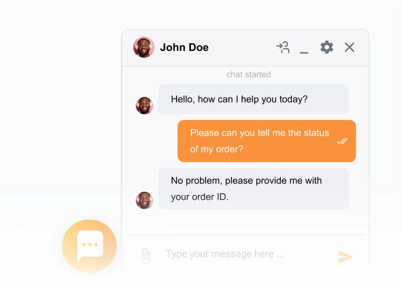 Widget trò chuyện trực tiếp nhanh nhất của LiveAgent dành cho bán hàng và hỗ trợ
