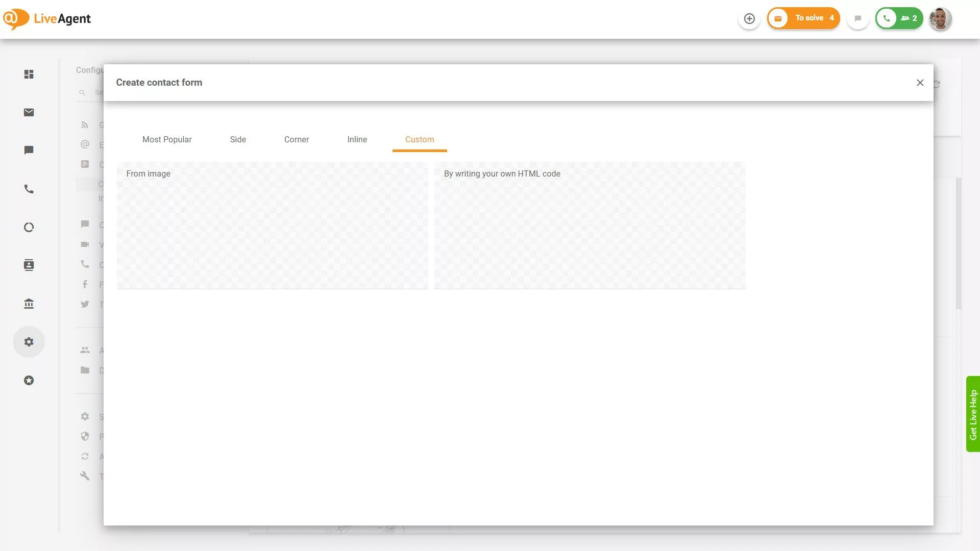 Biểu mẫu liên hệ tùy chỉnh