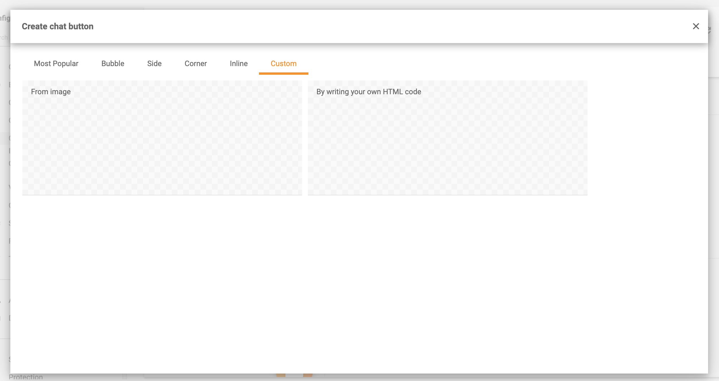 Nút chat có thể tùy chỉnh LiveAgent