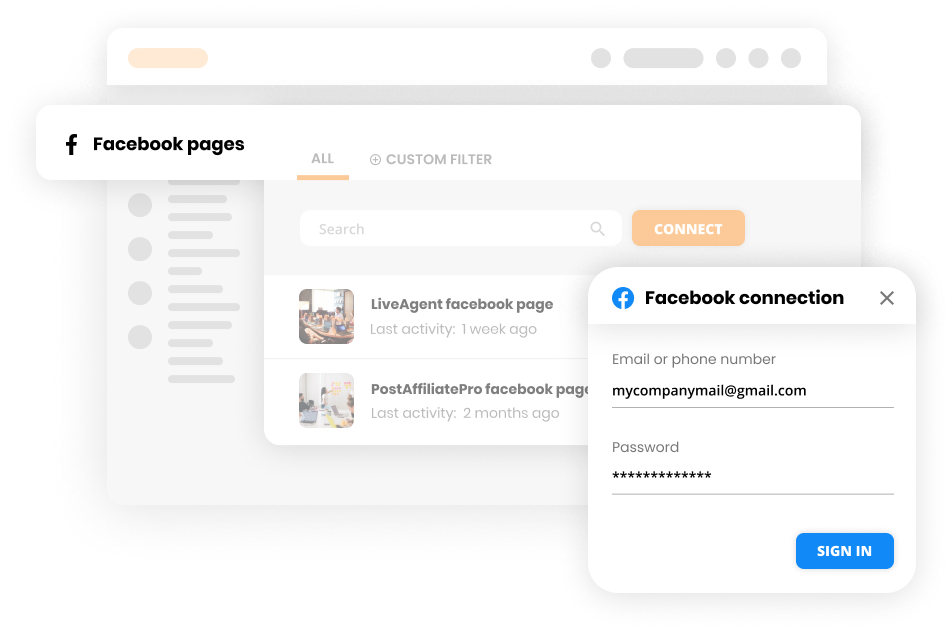 Kết nối Facebook với phần mềm Help desk - LiveAgent