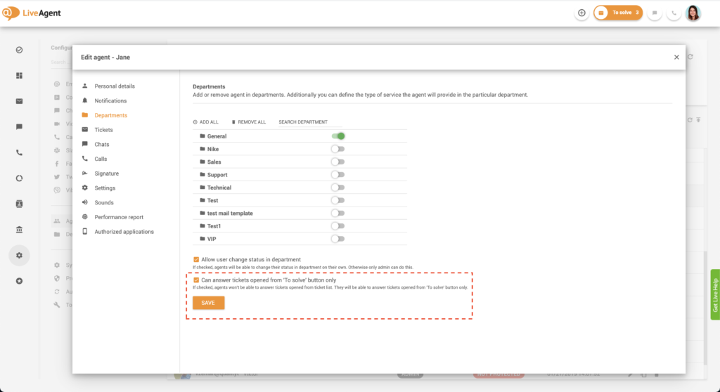 Cài đặt Chỉ Giải Quyết