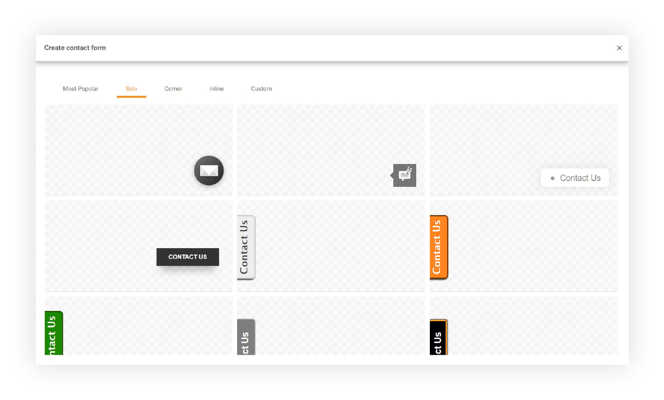 Thư viện biểu mẫu liên hệ