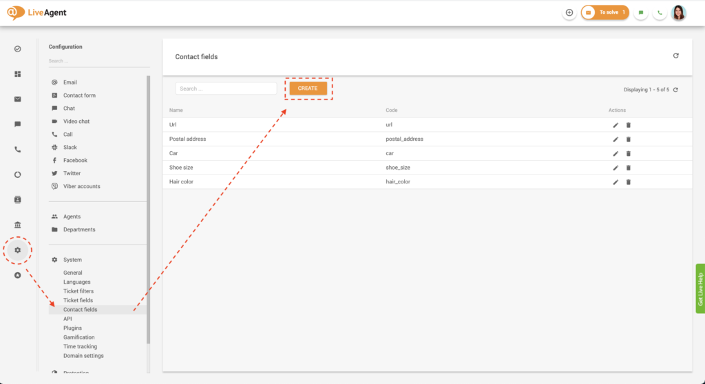 Tạo trường liên hệ duy nhất