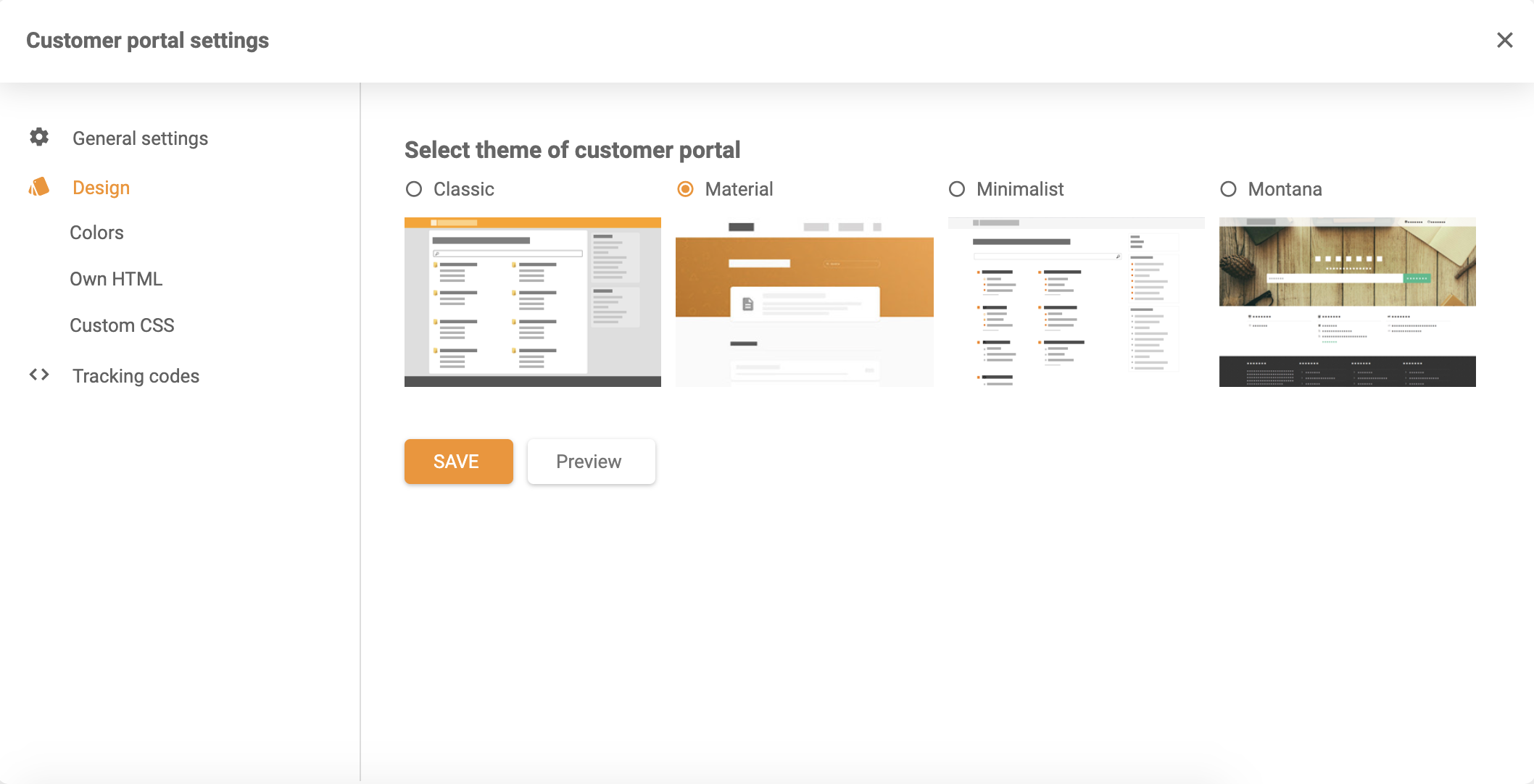 Knowledge Base Theme Options