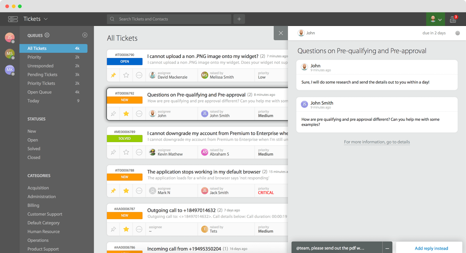 Giao diện người dùng HappyFox