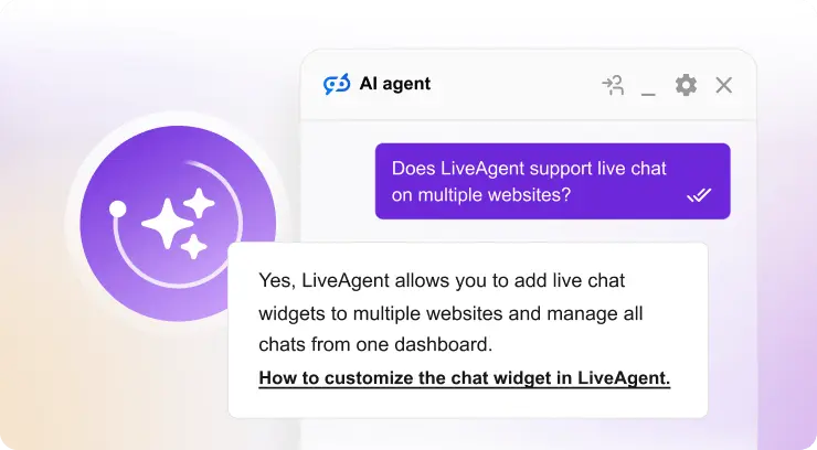 LiveAgent Tổng đài viên AI