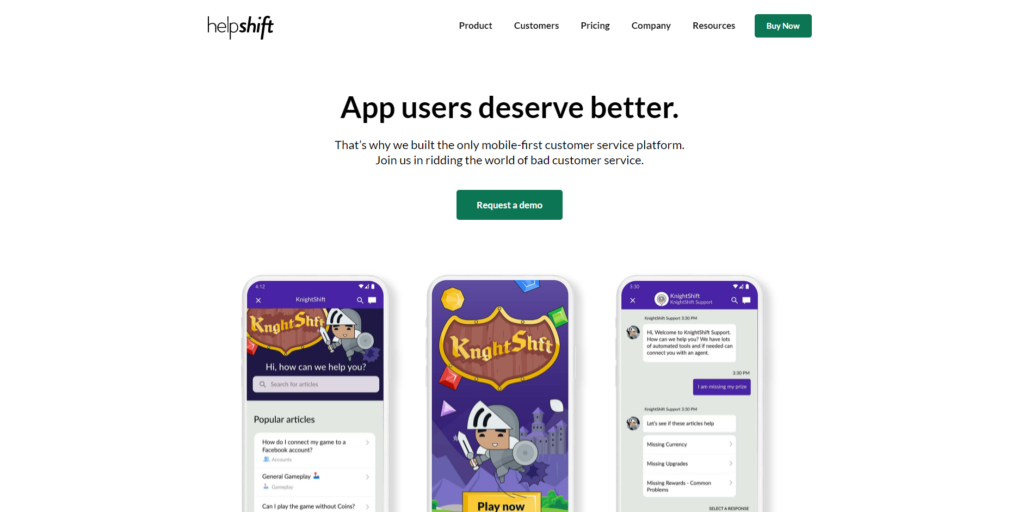 Trang chủ Helpshift